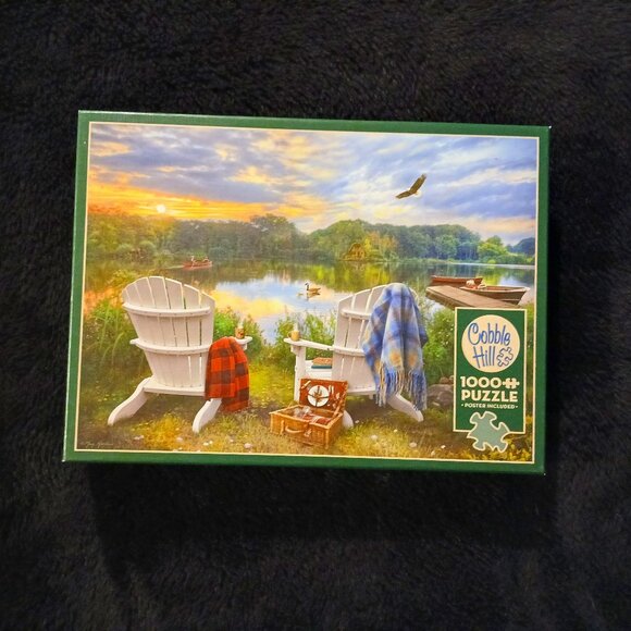 Cobble Hill Lakeshore Jigsaw Puzzle, 1000 Pieces - Picture 1 of 2